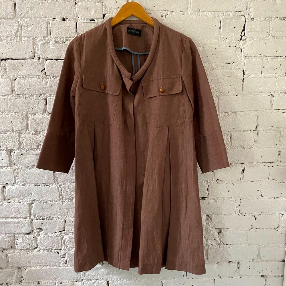 Rachel Comey linen/cotton A-Line Jacket, size M